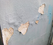 塗膜の剥がれ